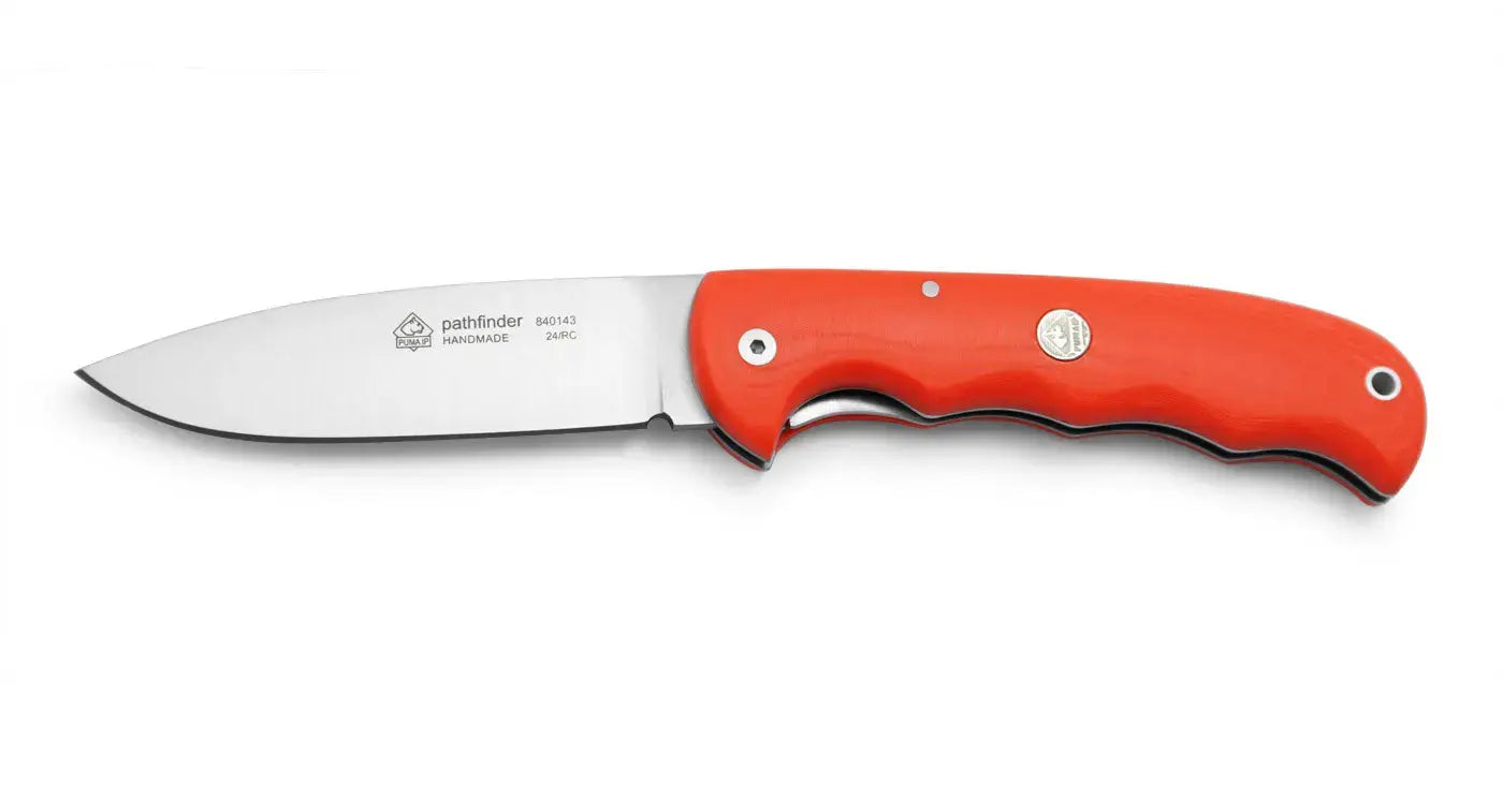 puma-ip-pathfinder-taschenmesser-micarta-orange image 3