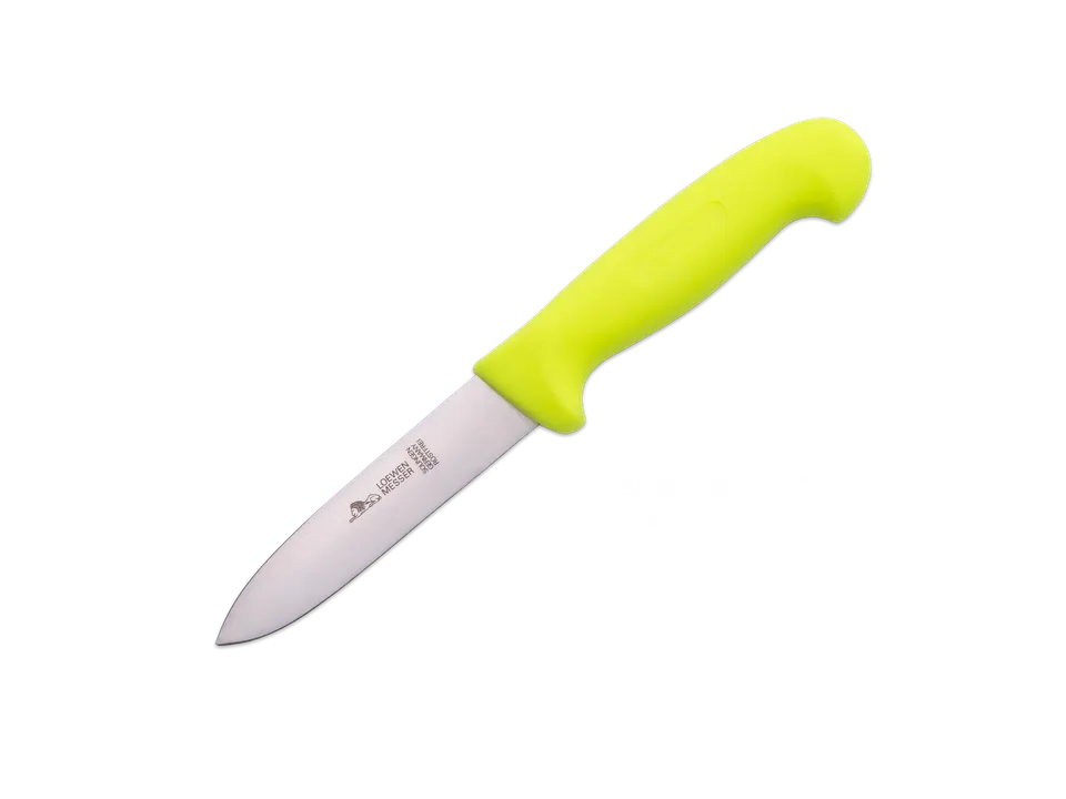 loewen-messer-mod-835-arbeitsmesser-12-cm-neongelb-gu-stahl image 1
