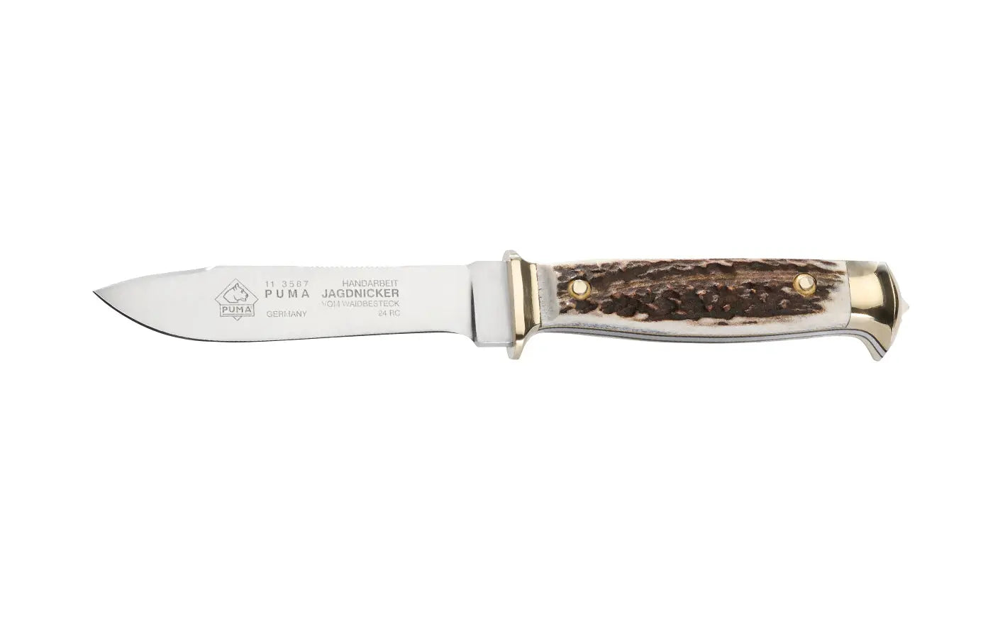 puma-waidbesteck-jagdmesser-set-hirschhorn-waidblatt-mit-nicker image 4