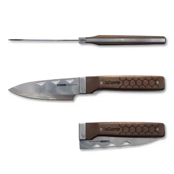 ncamp-elite-chefkochmesser-damast-walnuss-mit-etui image 1