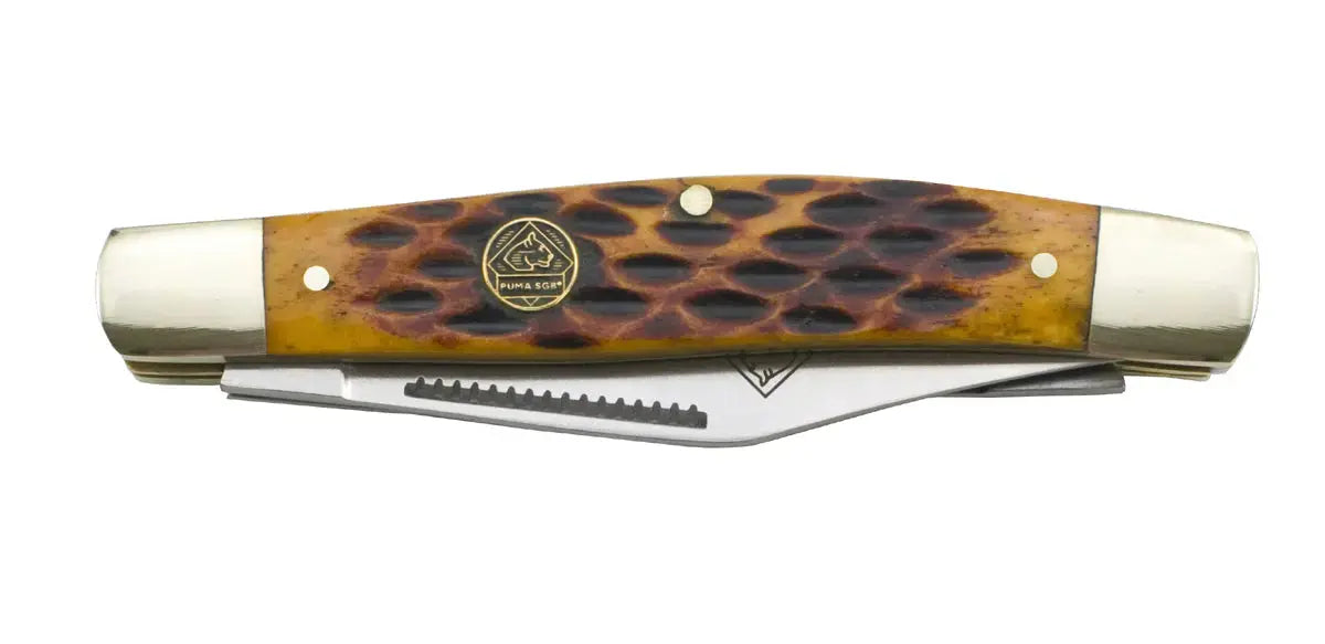 puma-sgb-stockman-brown-jigged-bone-taschenmesser-3-klingen image 6
