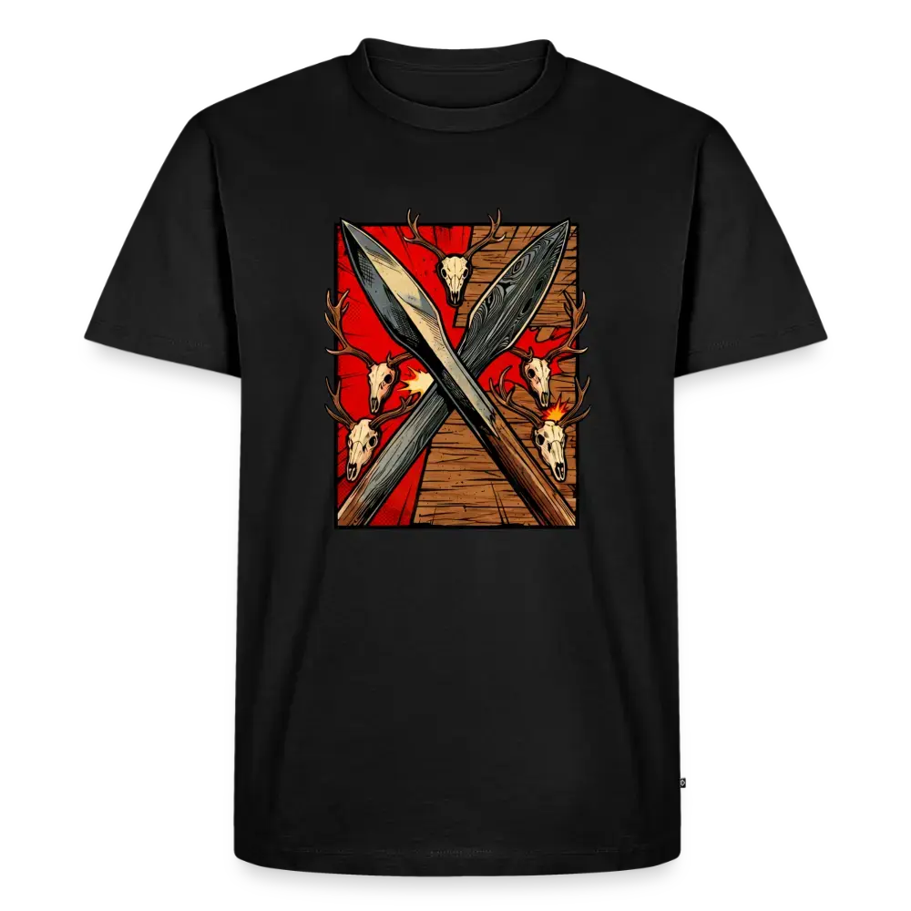 puma-spreadconnect-saufeder-t-shirt-herren-schwarz-baumwolle-jagdmotiv image 1