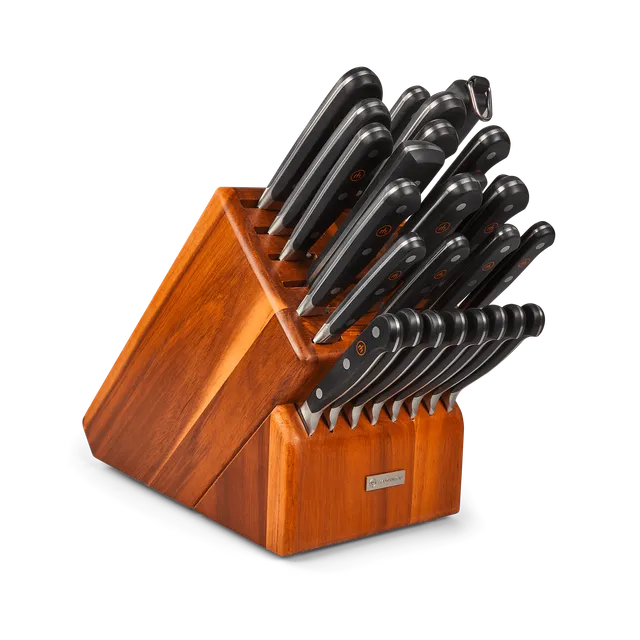 w-sthof-classic-messerblock-26-teilig-akazie-kochmesser-set-gro image 1