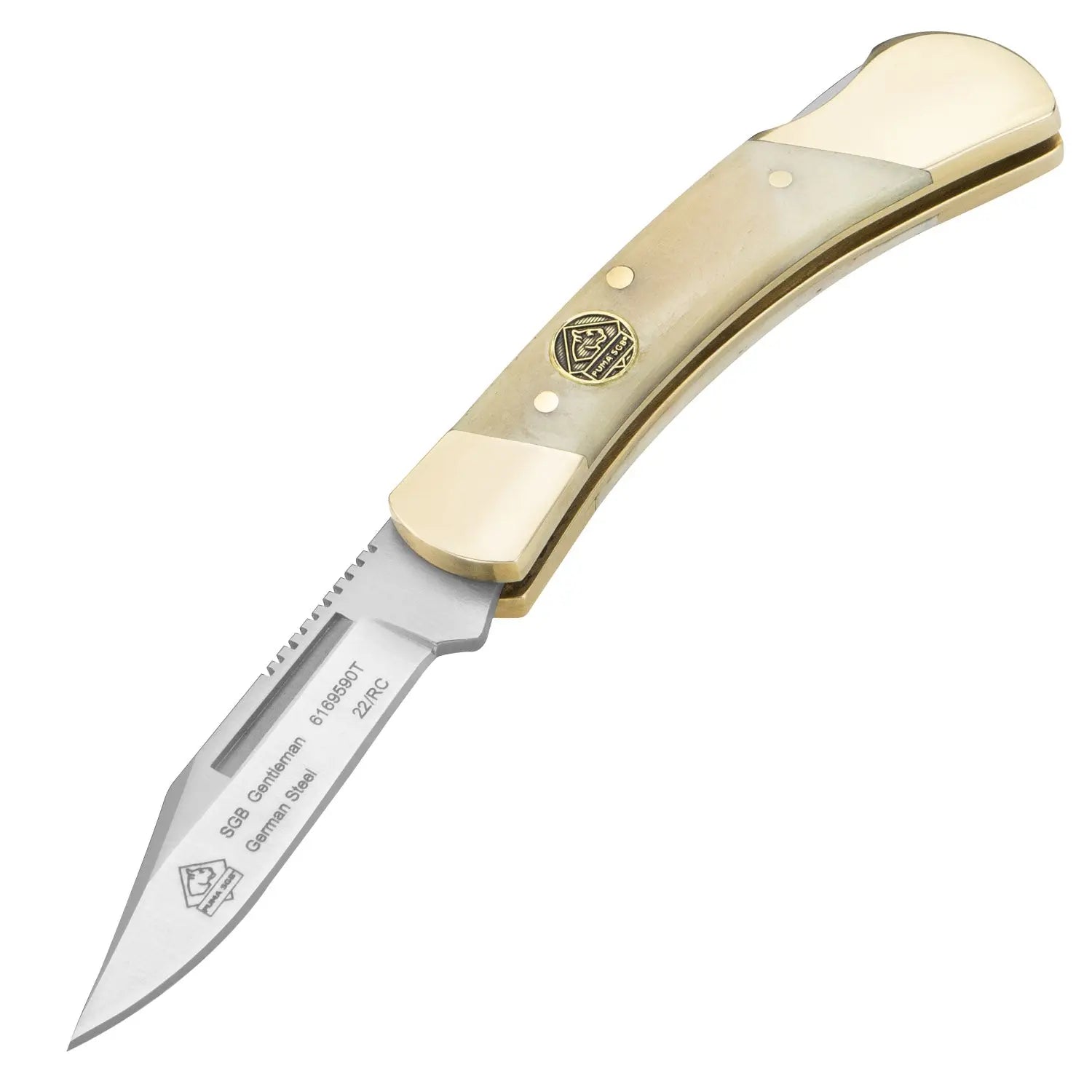 puma-sgb-gentleman-taschenmesser-knochen image 1
