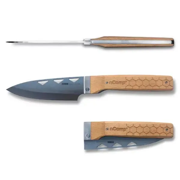 ncamp-premium-kochmesser-buche-9cr18mov-mit-tasche image 1