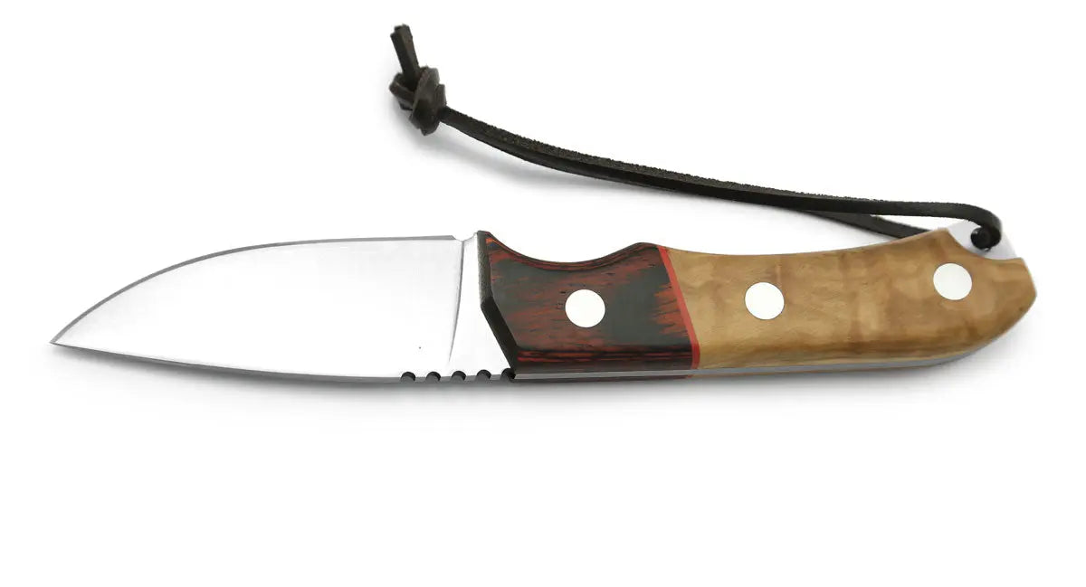 puma-ip-granada-olive-jagdmesser-olivenholz-mit-lederscheide image 2