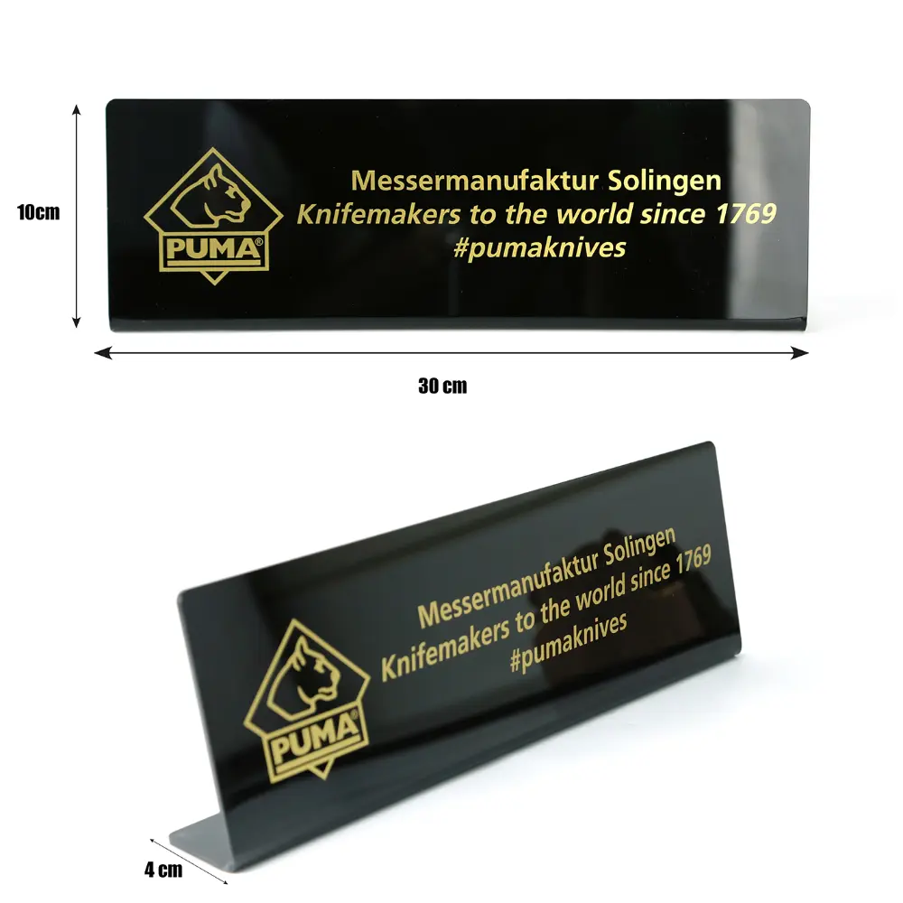 puma-thekendisplay-aufsteller-schwarz-acryl-knifemakers-sammler image 3