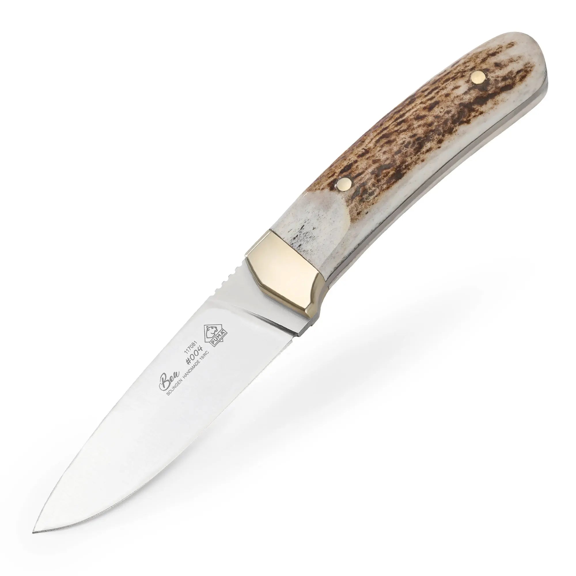 puma-ben-jagdmesser-cpm-s90v-limitiert-nummeriert-leder image 2