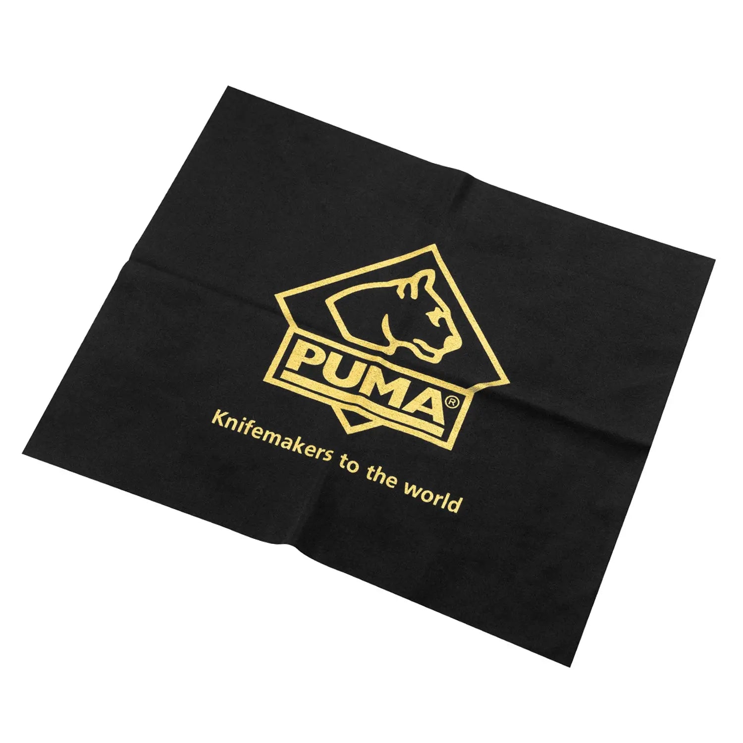 puma-reinigungstuch-mikrofasertuch-schwarz-gold-22x26-cm image 2
