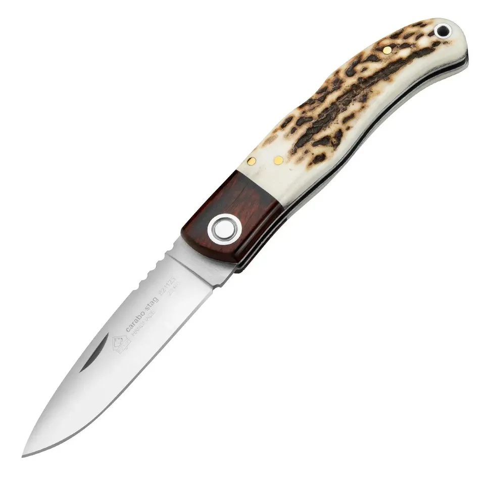 puma-ip-carabo-stag-taschenmesser-hirschhorn-midlock image 1