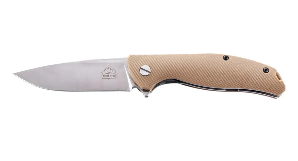 puma-tec-einhandmesser-flipper-liner-lock-sandfarben image 1