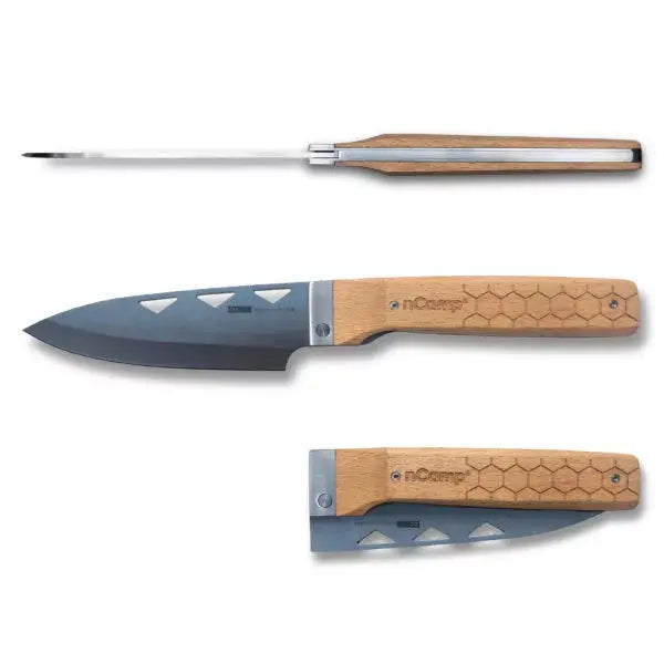 ncamp-premium-kochmesser-buche-9cr18mov-mit-tasche image 1
