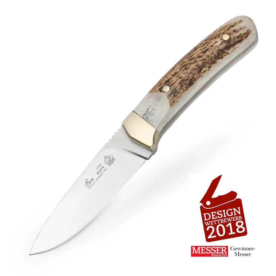 puma-ben-jagdmesser-cpm-s90v-limitiert-nummeriert-leder image 1