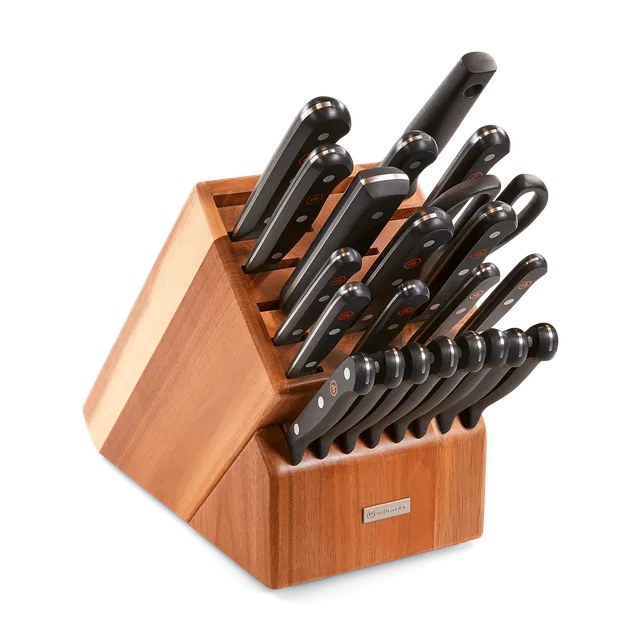 w-sthof-gourmet-messerblock-set-23-tlg-akazie image 1