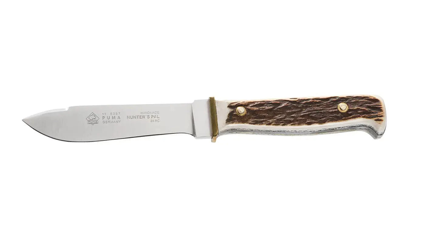 puma-hunter-s-pal-jagdmesser-hirschhorn-mit-nieten image 4