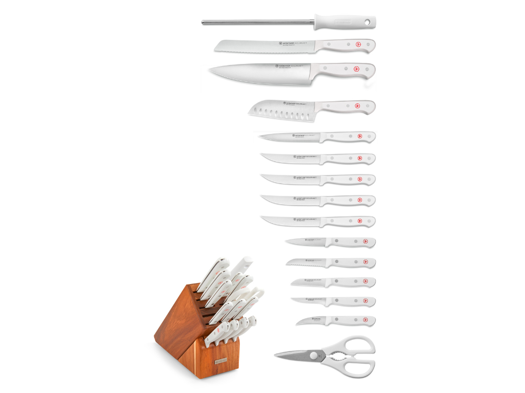 w-sthof-gourmet-messerblock-16-tlg-akazie-steakmesser-set image 2