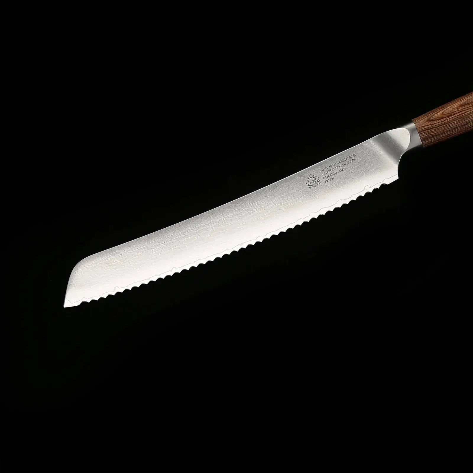 puma-ip-brotmesser-25-cm-vg10-damast-pakkaholz image 5