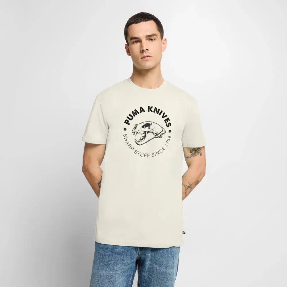 puma-knives-skull-bw-premium-t-shirt-baumwolle-wei image 3