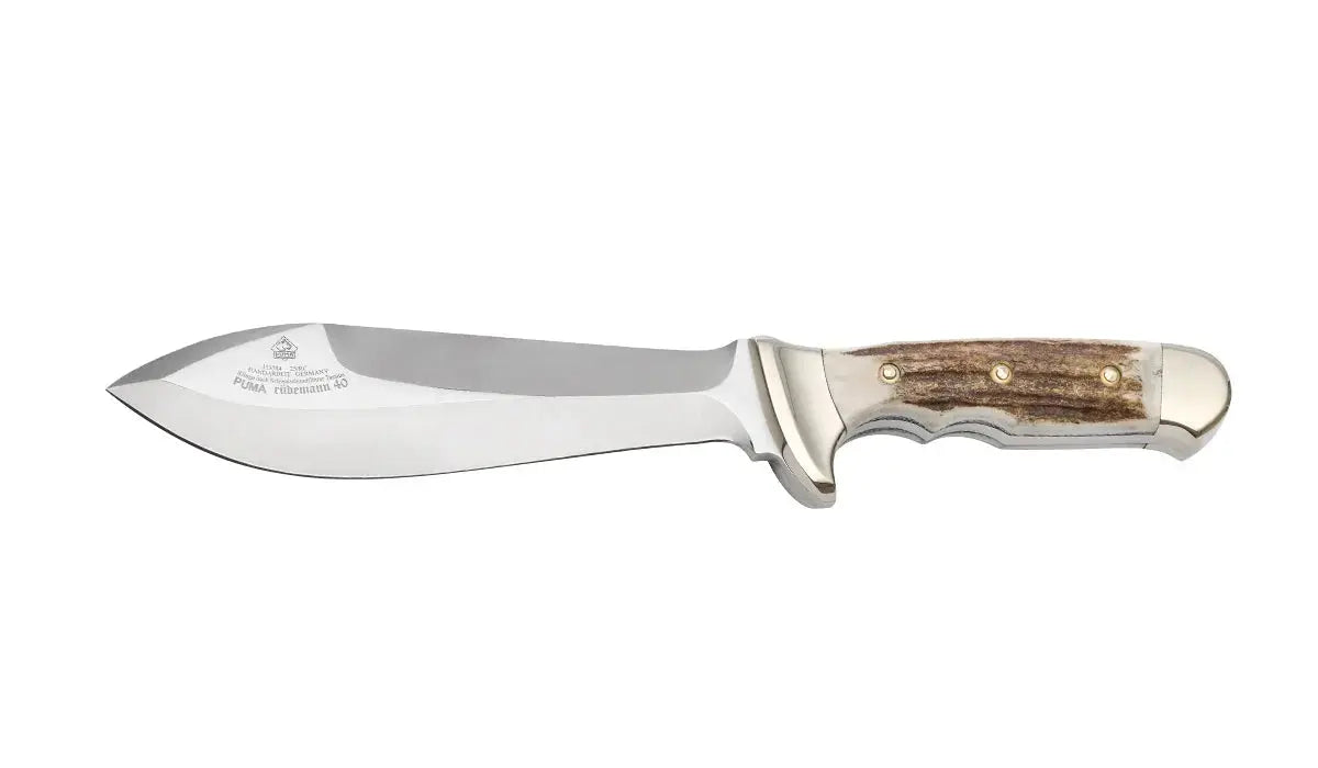 puma-r-demann-40-jagdmesser-hirschhorn-stag-feststehend image 4