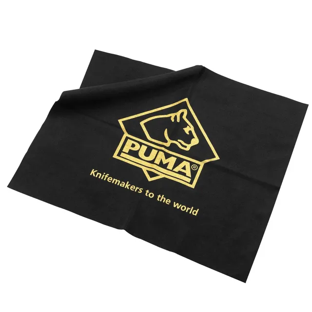 puma-reinigungstuch-mikrofasertuch-schwarz-gold-22x26-cm image 1