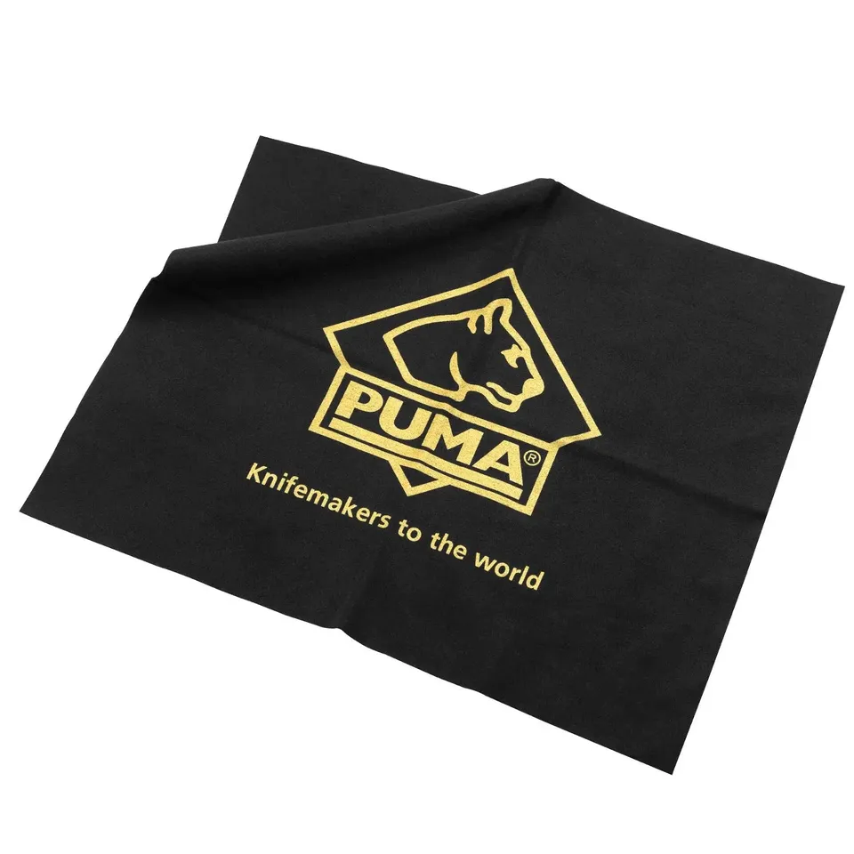 puma-reinigungstuch-mikrofasertuch-schwarz-gold-22x26-cm image 1