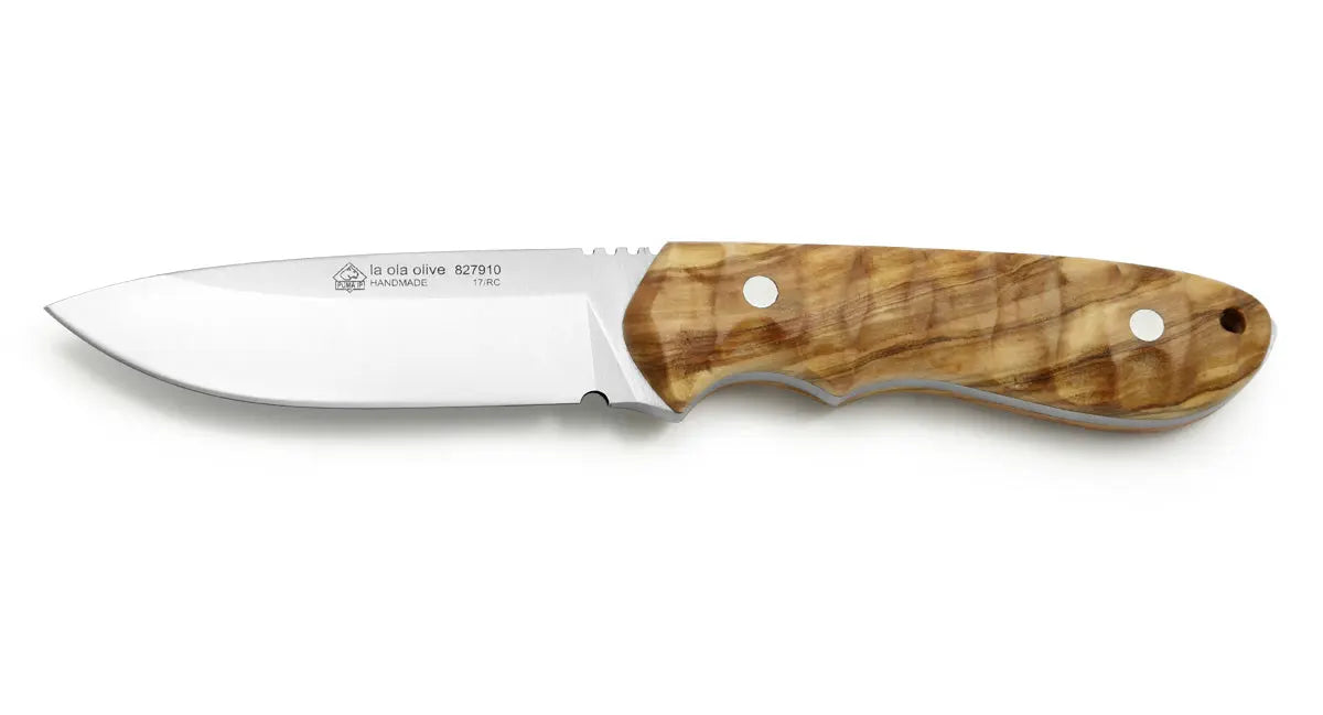 puma-ip-la-ola-jagdmesser-outdoormesser-olive-lederscheide image 4