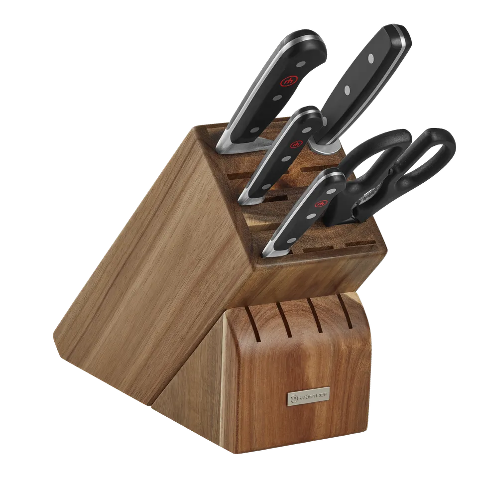 w-sthof-classic-6-teiliges-messerblock-set-schwarz-akazie image 1