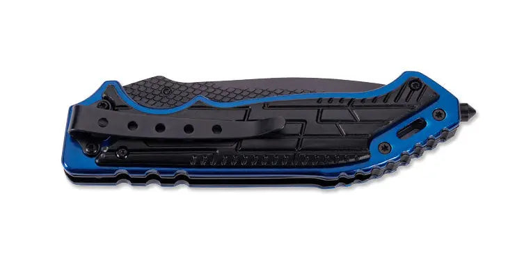 puma-tec-einhandmesser-glasbrecher-schwarz-blau-edc image 2