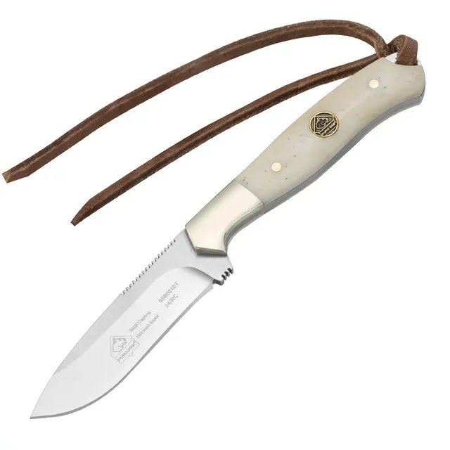 puma-sgb-caping-messer-wei-er-knochen-mit-lederscheide image 1