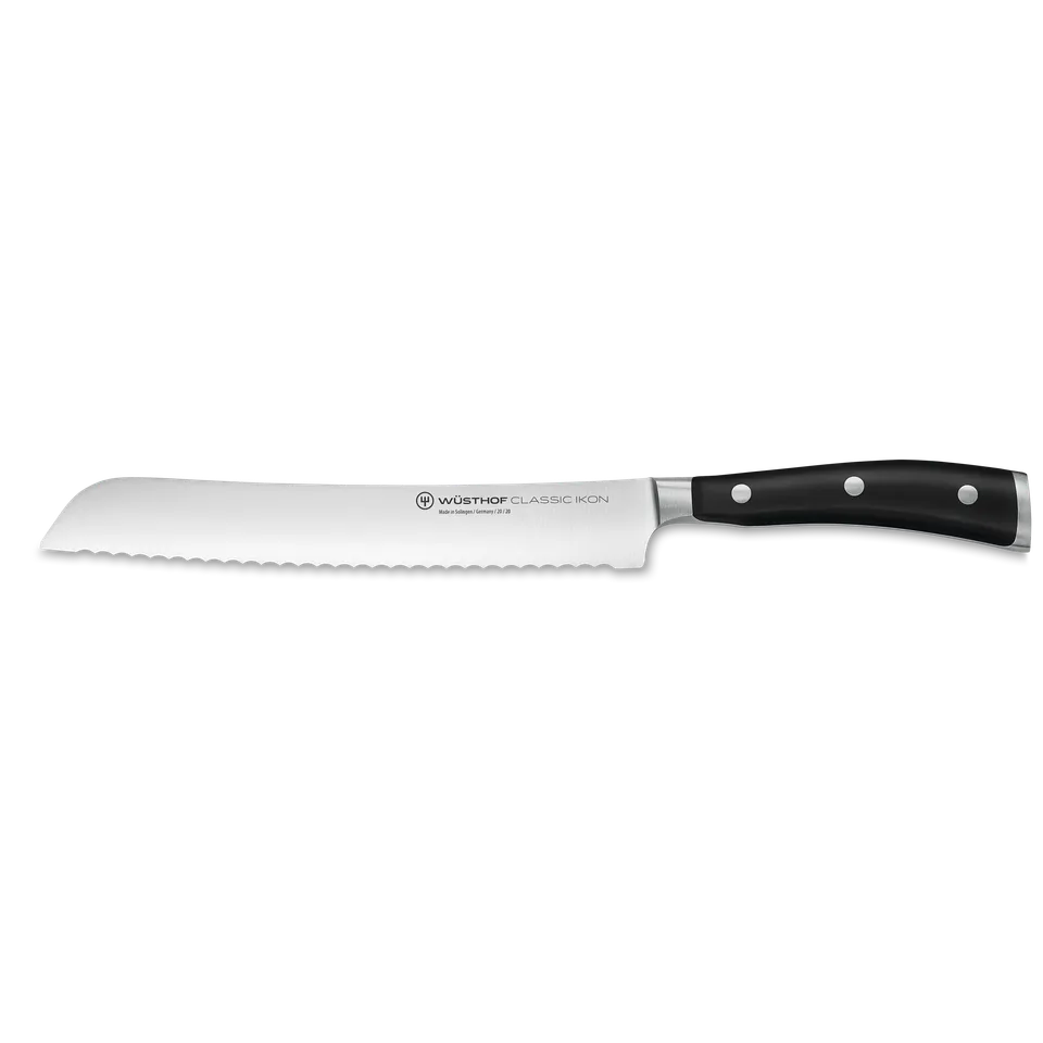 w-sthof-classic-ikon-brotmesser-20-cm-schwarz-wellenschliff image 1