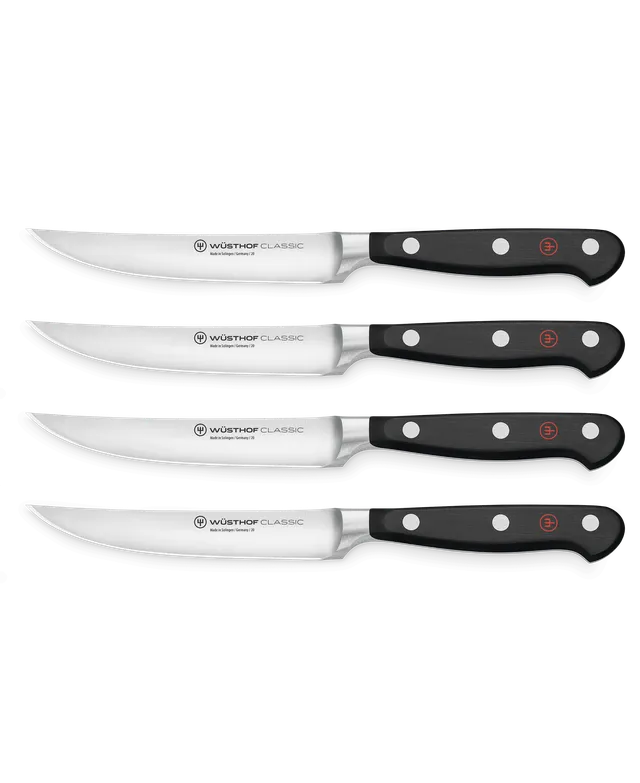 w-sthof-classic-steakmesserset-4-teilig-schwarz-geschmiedet image 1