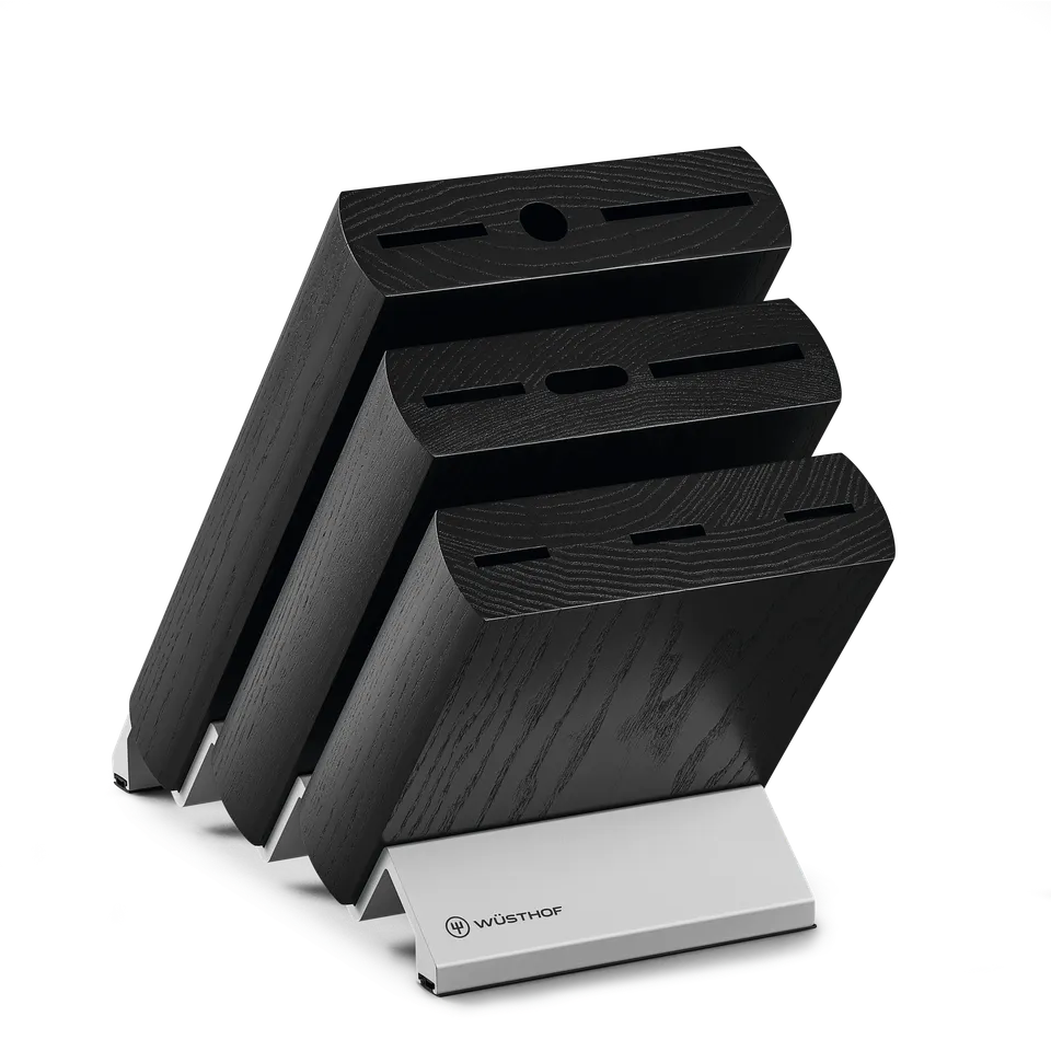 w-sthof-messerblock-9-f-cher-schwarz-alu-sockel image 1