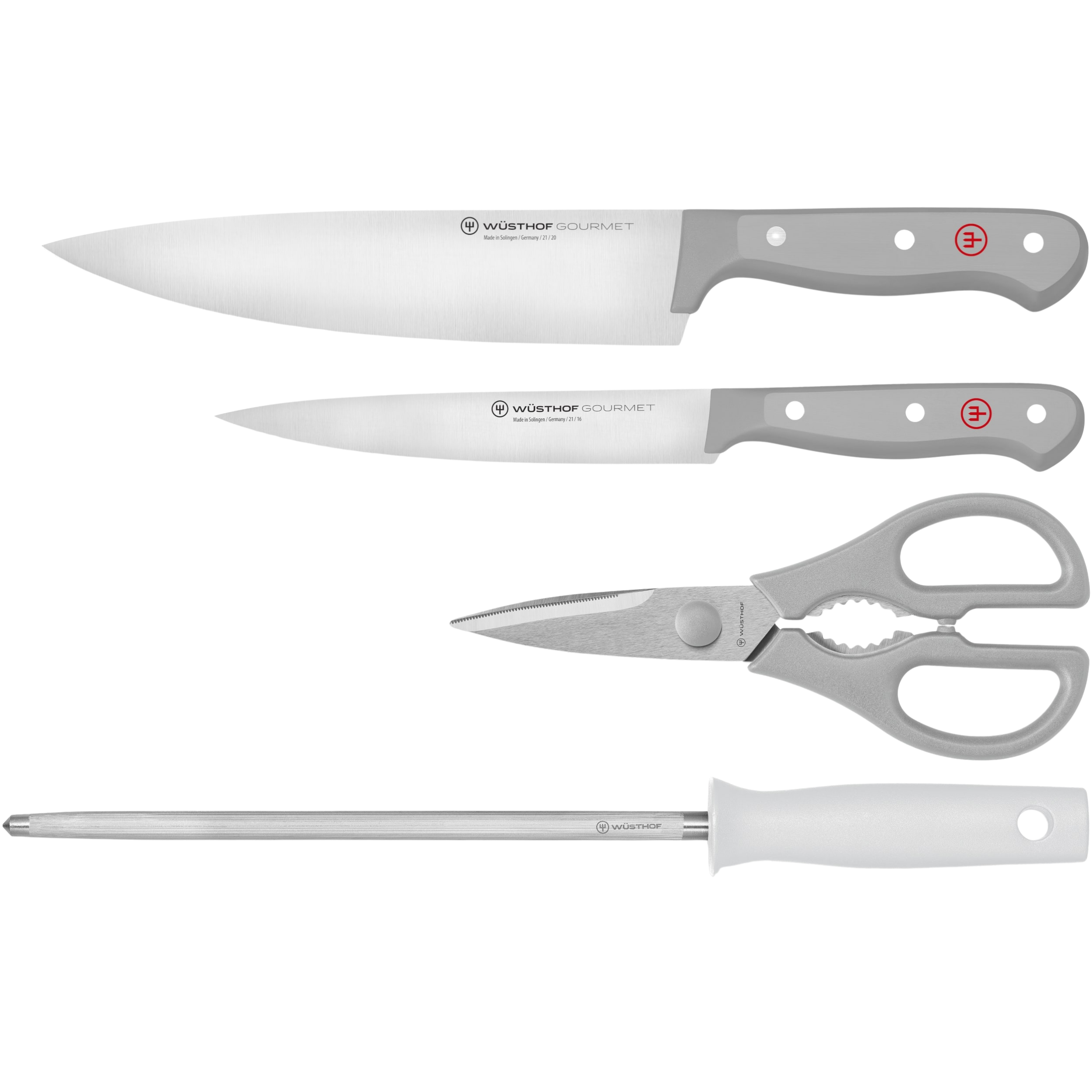 w-sthof-gourmet-grey-starter-set-4-teilig-wetzstahl-schere image 1