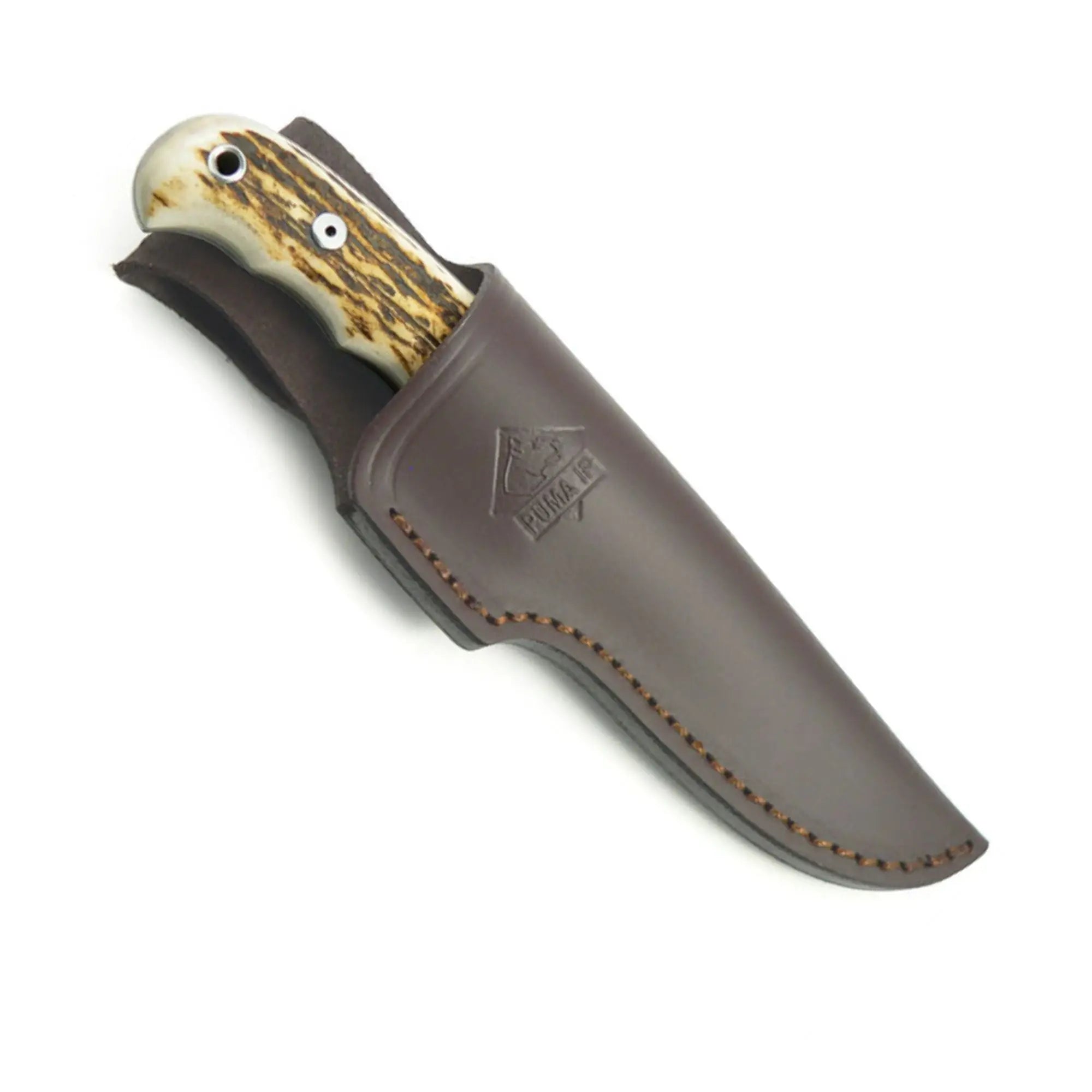 puma-ip-trapper-stag-jagdmesser-hirschhorn-mit-lederscheide image 3