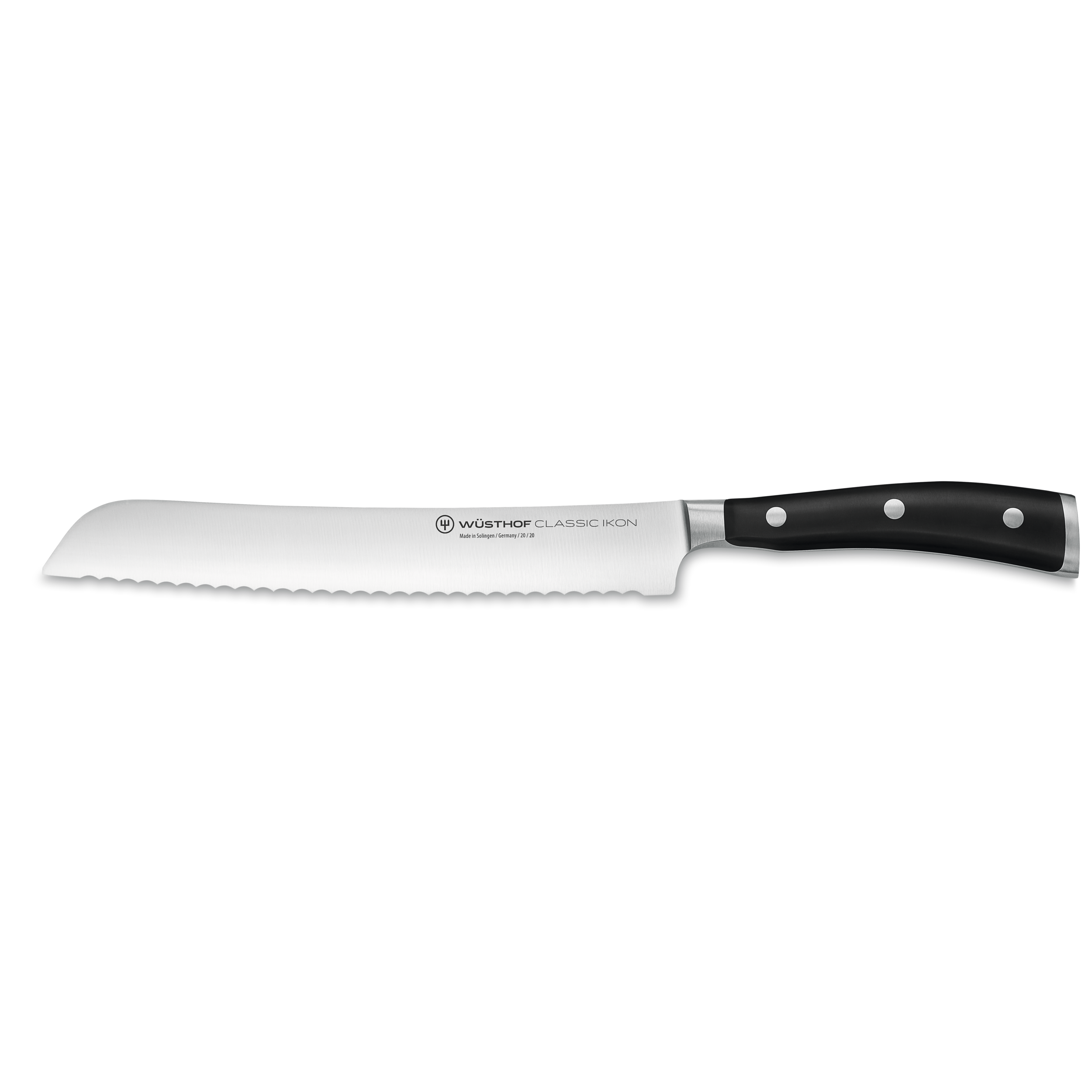 w-sthof-classic-ikon-brotmesser-20-cm-schwarz-wellenschliff image 1