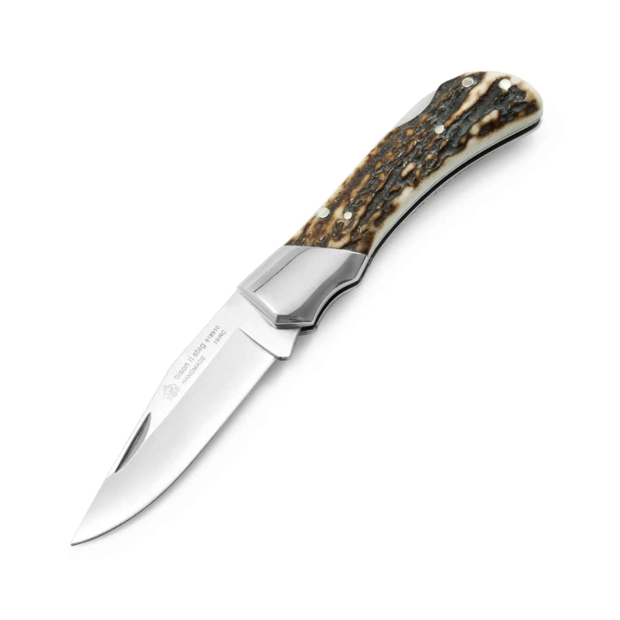 puma-ip-bison-ii-stag-taschenmesser-hirschhorn-7-8-cm image 1
