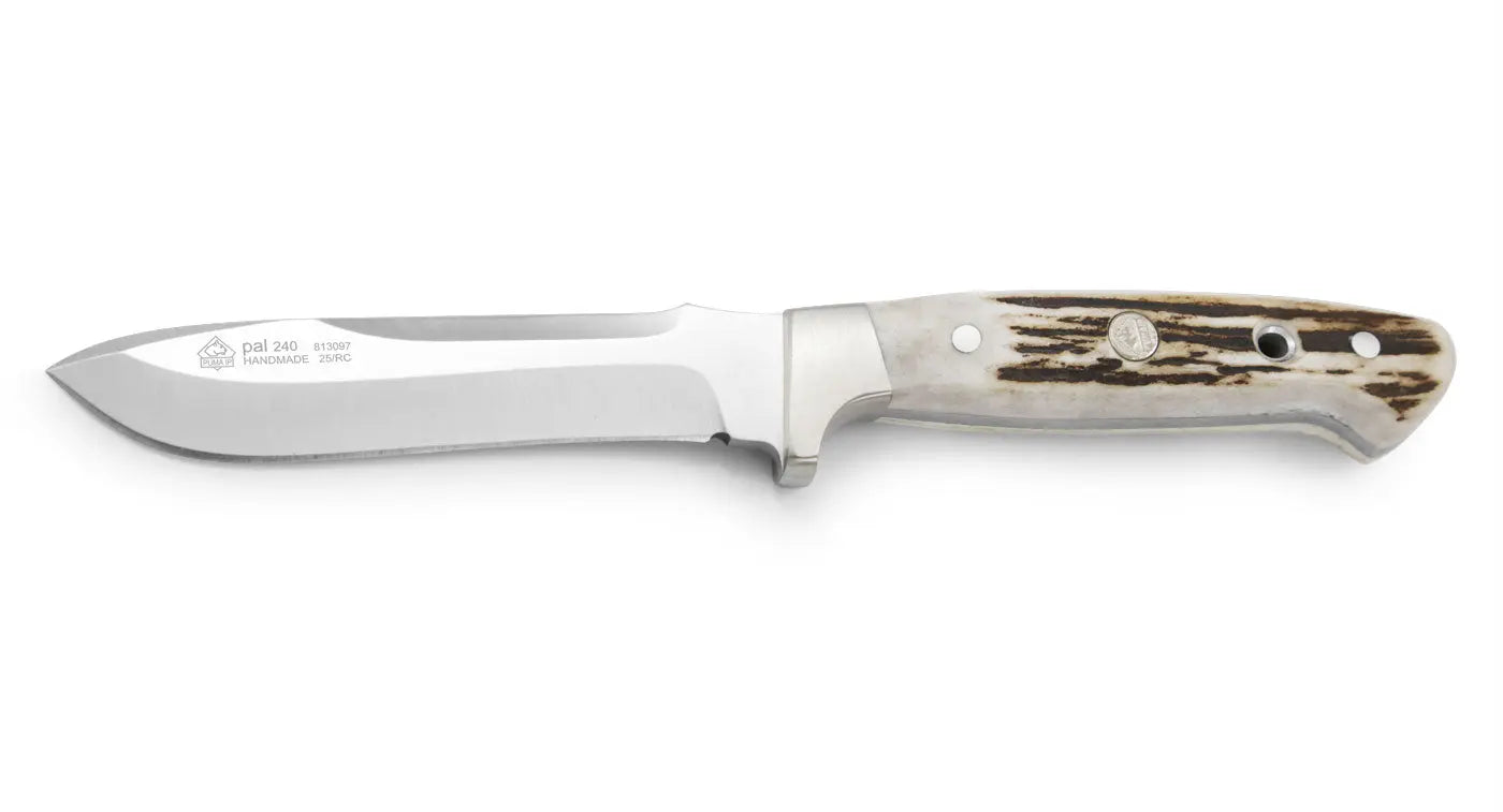 puma-ip-pal-240-jagdmesser-hirschhorn-lederscheide image 4