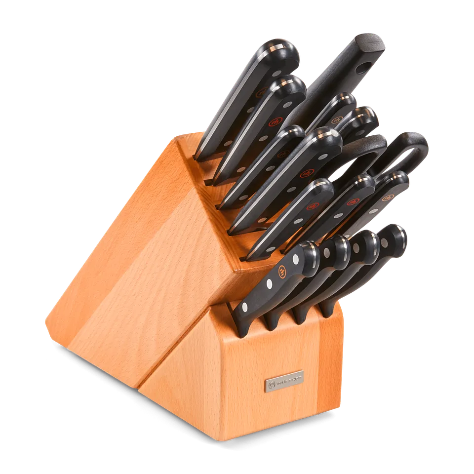 w-sthof-gourmet-messerblock-16-teilig-buchenholz-steakmesser image 1
