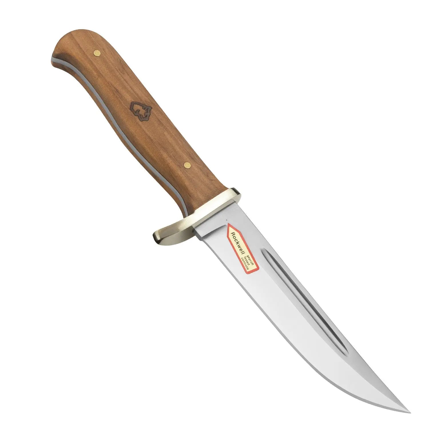 puma-sgb-trail-guide-jagdmesser-olivenholz-mit-blutrille image 2