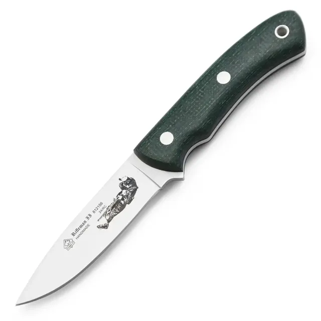 puma-ip-rifleman-ii-feststehendes-messer-jute-micarta-97-mm image 1