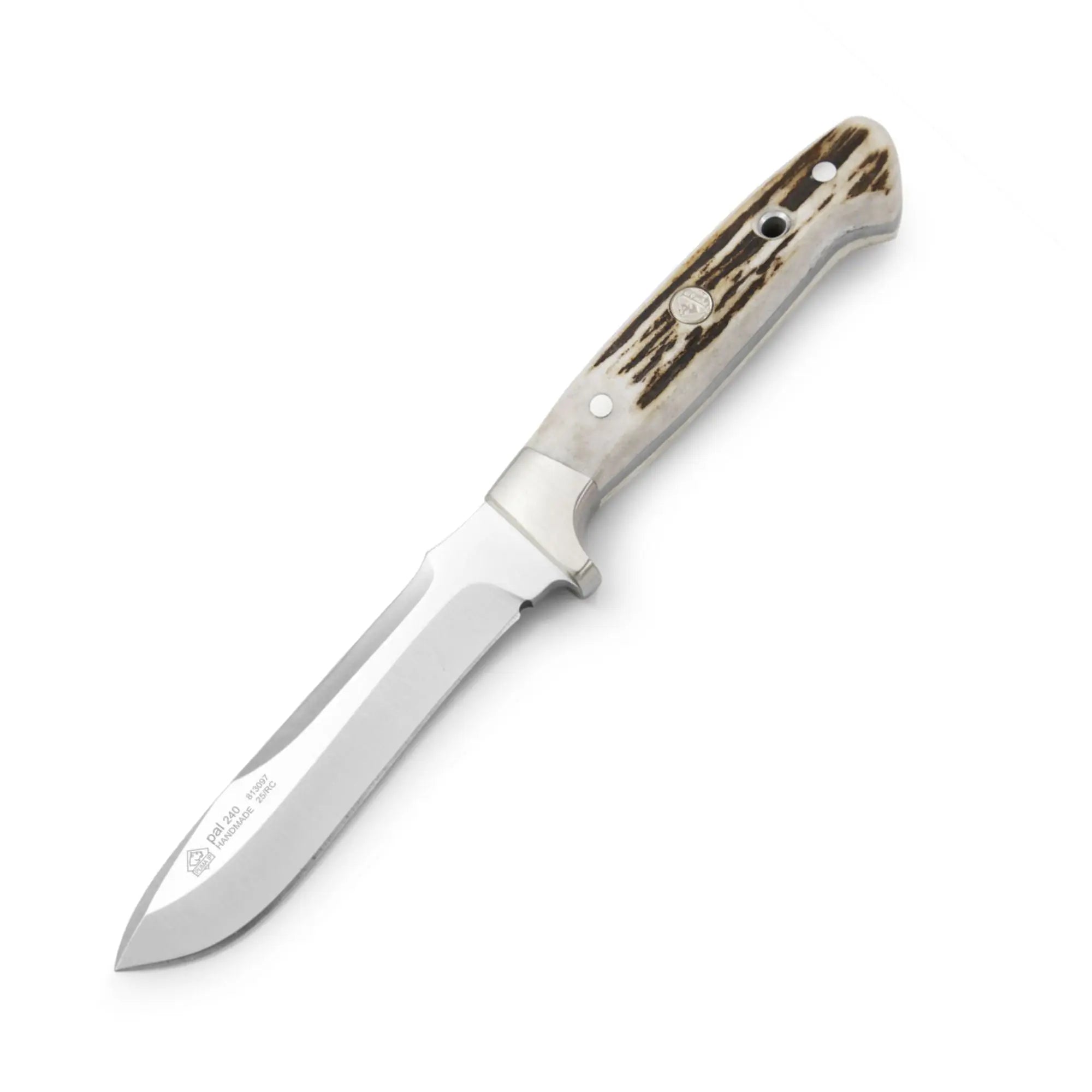 puma-ip-pal-240-jagdmesser-hirschhorn-lederscheide image 1