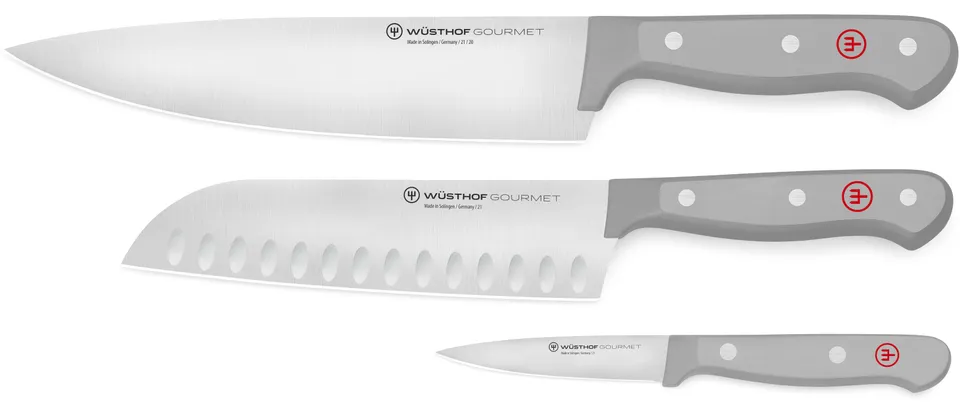 w-sthof-gourmet-messerset-3-teilig-grau-kochmesser-set-edelstahl image 1
