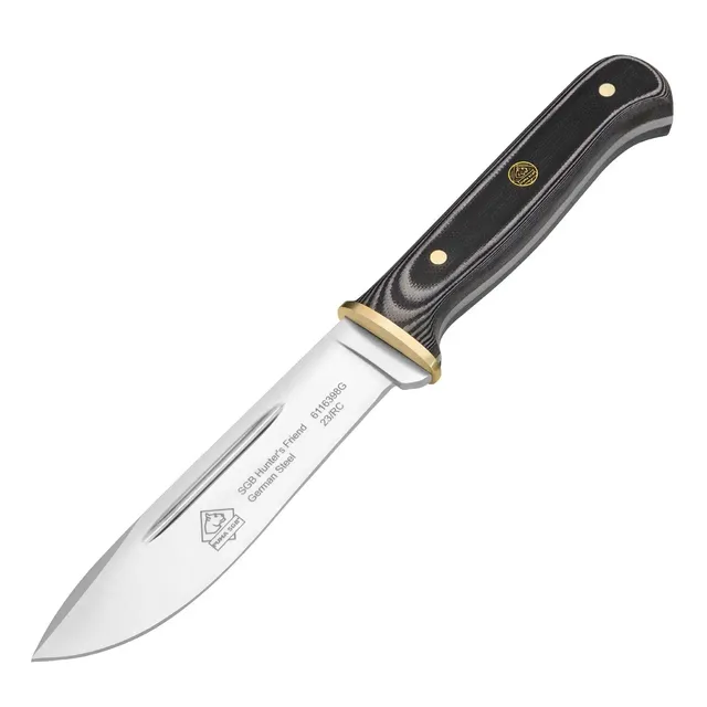 puma-sgb-hunters-friend-jagdmesser-g10-schwarz-mit-scheide image 1