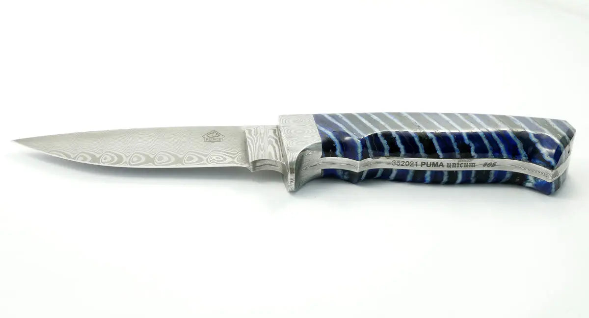 puma-unicum-jagdmesser-mammutbackenzahn-ds93x-unikat image 2