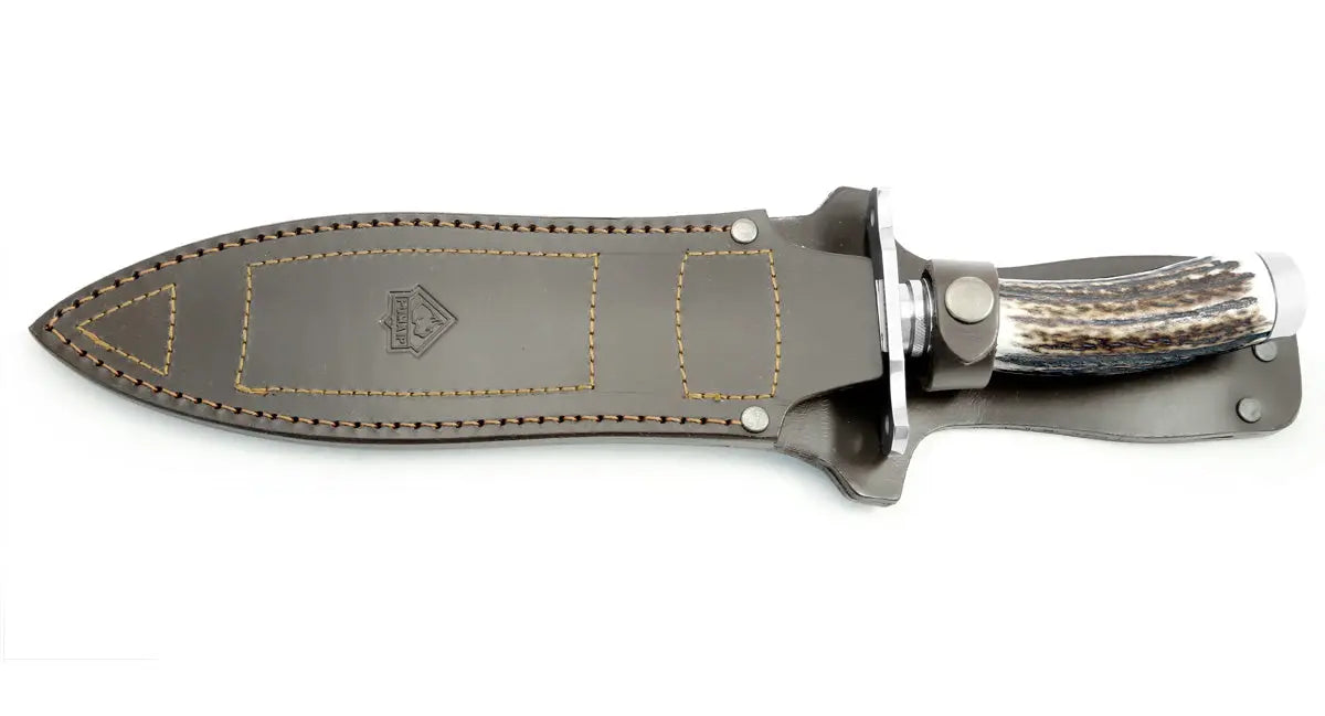 puma-ip-catcher-ii-abfangmesser-hirschhorn-zweischneidig image 2