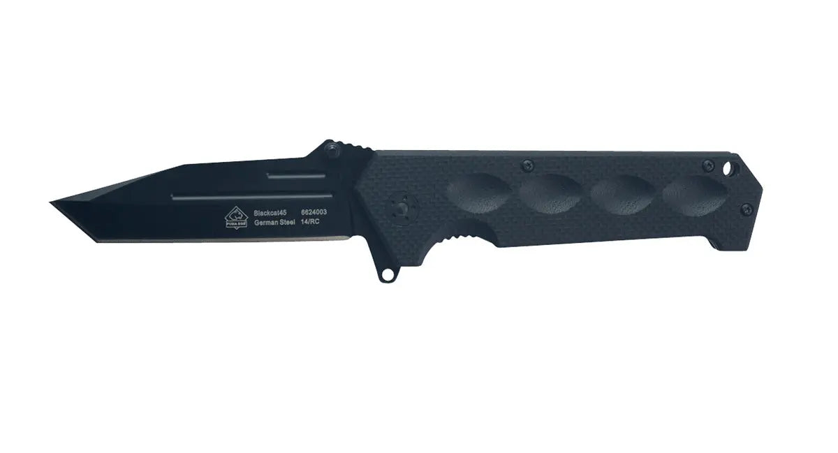 puma-sgb-blackcat45-tanto-einhandmesser-spring-assist-g10 image 1
