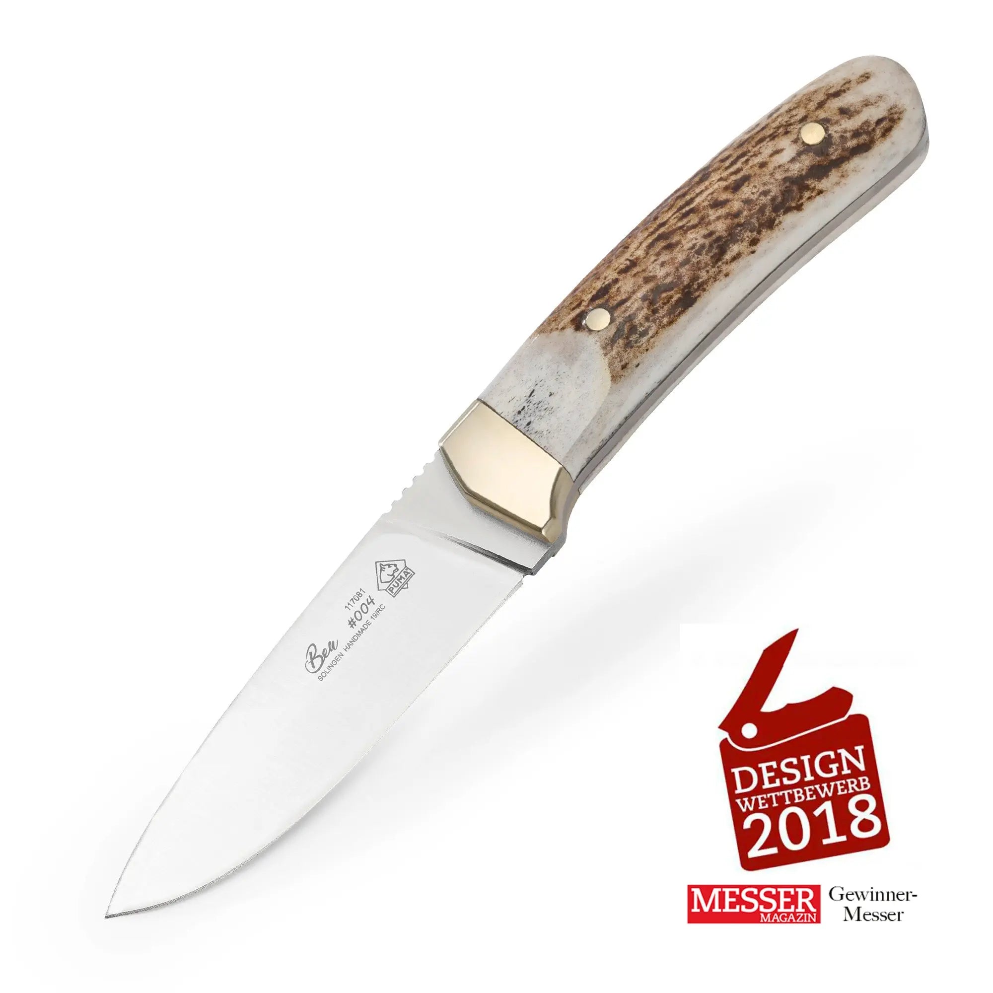 puma-ben-jagdmesser-cpm-s90v-limitiert-nummeriert-leder image 1