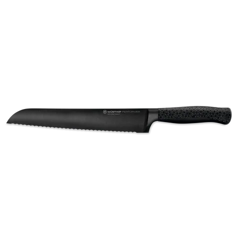 w-sthof-performer-brotmesser-23-cm-doppelt-gezahnt-schwarz image 1