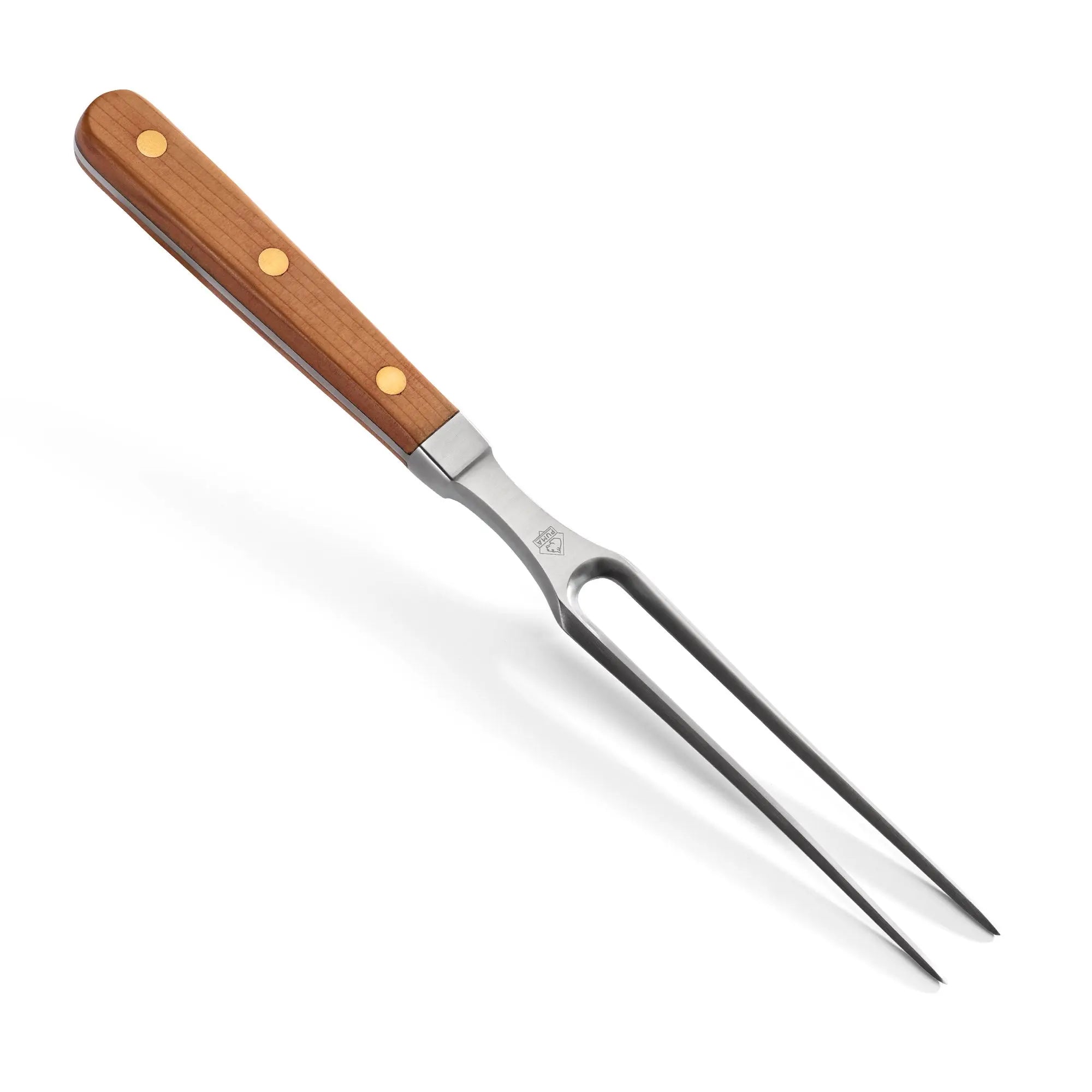 puma-fleischgabel-28-cm-eibenholz-tranchiergabel-rostfrei image 2