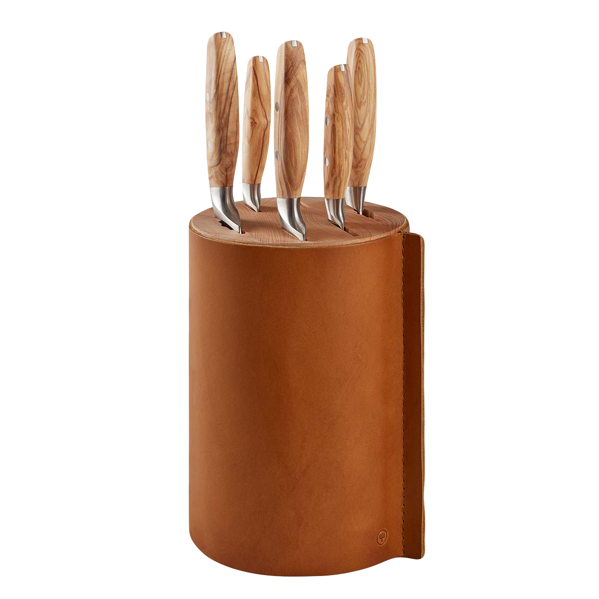 w-sthof-amici-villa-messerblock-rund-leder-6-teilig image 1